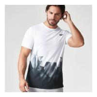 myprotein mens digital geo print t shirt black xxl