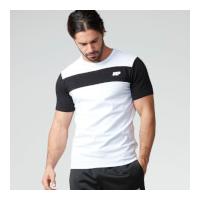 Myprotein Men\'s Core Stripe T-Shirt - White, L