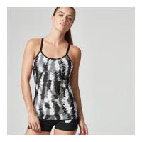 Myprotein Women\'s FT Graffiti Tank, Black Stroke, M