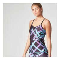 myprotein womens ft graffiti tank black square m