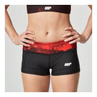 Myprotein Women\'s Power Shorts - Red Concrete - UK 10