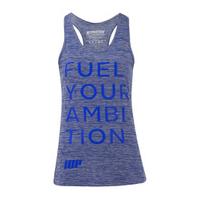 Myprotein Women\'s Performance Slogan Vest - Blue - UK 14