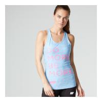 Myprotein Women\'s Performance Slogan Vest - Light Blue - UK 14