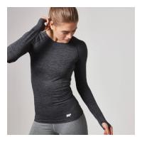 Myprotein Women\'s Seamless Long Sleeve T-Shirt - Navy, XS