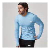 myprotein mens seamless long sleeve t shirt royal blue xl