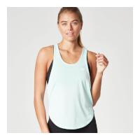 myprotein womens core racer back crop vest charcoal m