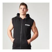 myprotein mens sleeveless hoody black s