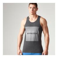 myprotein mens tag stringer vest grey xl