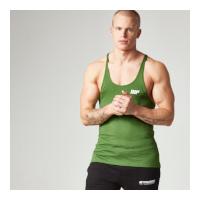 myprotein mens longline stringer vest green xxl