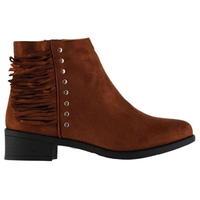 Mystify Studded Tassel Boots Ladies