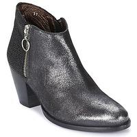 myma digny womens low ankle boots in silver