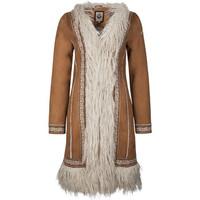 mymo coat 25436174 womens parka in beige