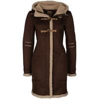 mymo duffel coat 25434994 womens parka in brown