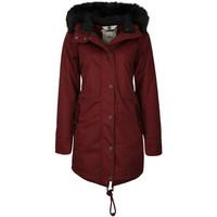 Mymo Parka with detachable fur collar 23934968 women\'s Parka in red