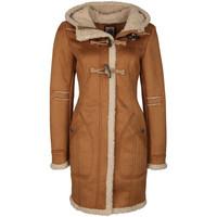 Mymo Duffel coat 25434994 women\'s Parka in BEIGE