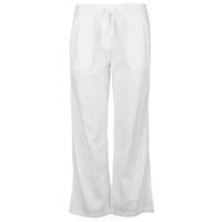 mystify linen mix trousers ladies