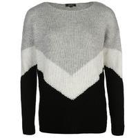 mystify contrast v jumper ladies