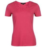 mystify collection crochet trim top ladies