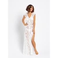 Myleene Klass Crochet Belted Beach Maxi Dress