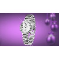 Myra Cussi Clear Crystal Watch