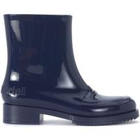 n21 loves kartell stivale in pvc blu womens high boots in blue