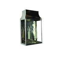 N462B Medium Nickel Strathmore 2 Light Wall Lantern