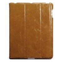 NAPPALI Leather iPad Case in Tan by Covert