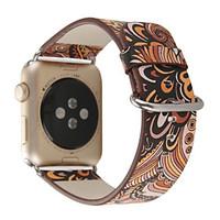 National Pattern Leather Strap Bracelet Watch Band Watchband For Apple Watch 1 2