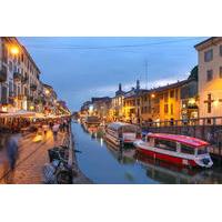 Navigli Canal Evening Walking Tour in Milan with Wine and Food