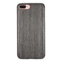 Natural Wood Bamboo Handmade Mobile Phone Case Hard Shell Fashion Wooden Back Cover for iPhone 7 Plus Non Slip Slim Light Weight Super Thin
