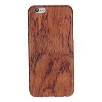 Natural Wood Bamboo Handmade Mobile Phone Case Hard Shell Fashion Wooden Back Cover for iPhone 6/6S Non Slip Slim Light Weight Super Thin