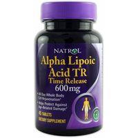 Natrol Alpha Lipoic Acid TR 600mg/45 Tablets