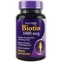 natrol biotin 1000mcg100 tablets