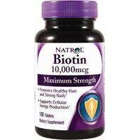 natrol biotin 10 000mcg100 tablets