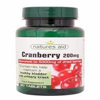 Natures Aid Cranberry 200mg 90 tablet
