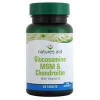 natures aid glucosamine chondroitin msm 180 tablet