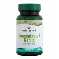 natures aid garlic concentrated 2000ug 90 tablet