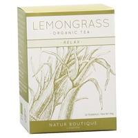 natur boutique organic lemongrass tea 20 sachet