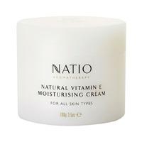 natio natural vitamin e moisturising cream 100g