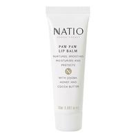 Natio Cosmetics Paw Paw Lip Balm 20ml