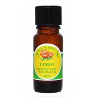 Natural By Nature Oils Lemon Organic Pure Essential Oil 10ml