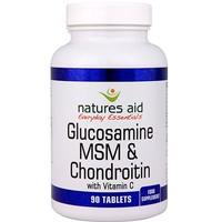 natures aid glucosamine msm chondroitin 90 tablet