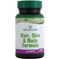 Natures Aid Hair Skin & Nails 30 tablet