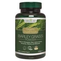 Natures Aid Organic Barley Grass Powder 100g