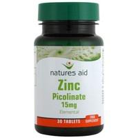 Natures Aid Zinc Picolinate 15mg 30 tablet