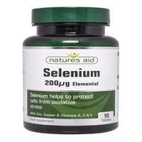 natures aid selenium zinc vits 90 tablet