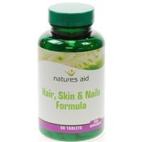 Natures Aid Hair Skin & Nails 90 tablet