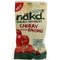 nakd cherry infused raisins 25g