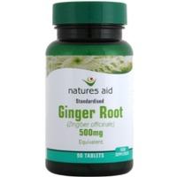 Natures Aid Ginger 500mg 90 tablet