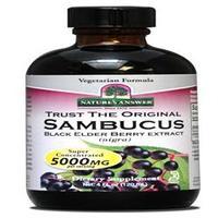 natures answer sambucus black elder berry 120ml